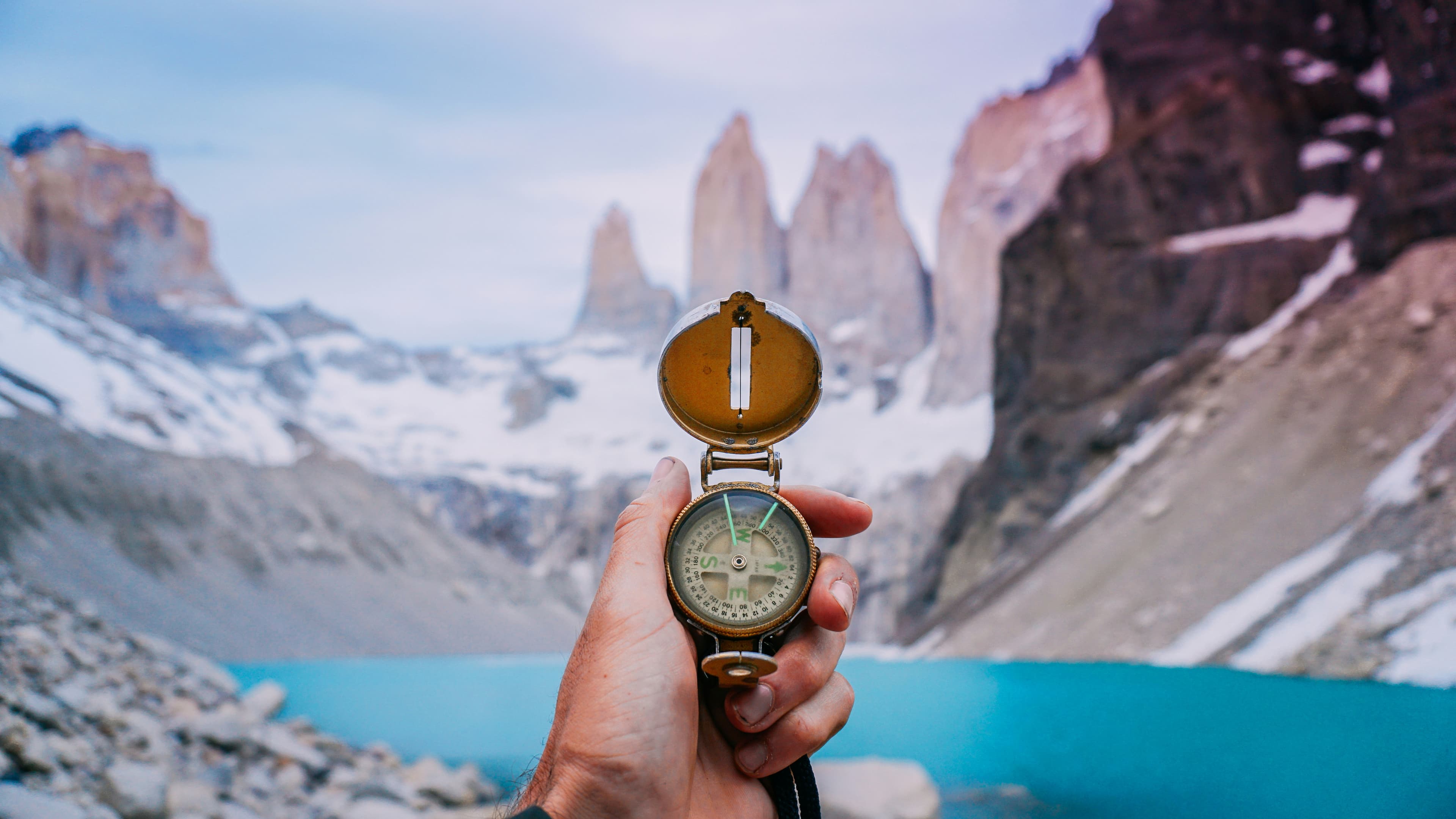 Torres del Paine at sunrise