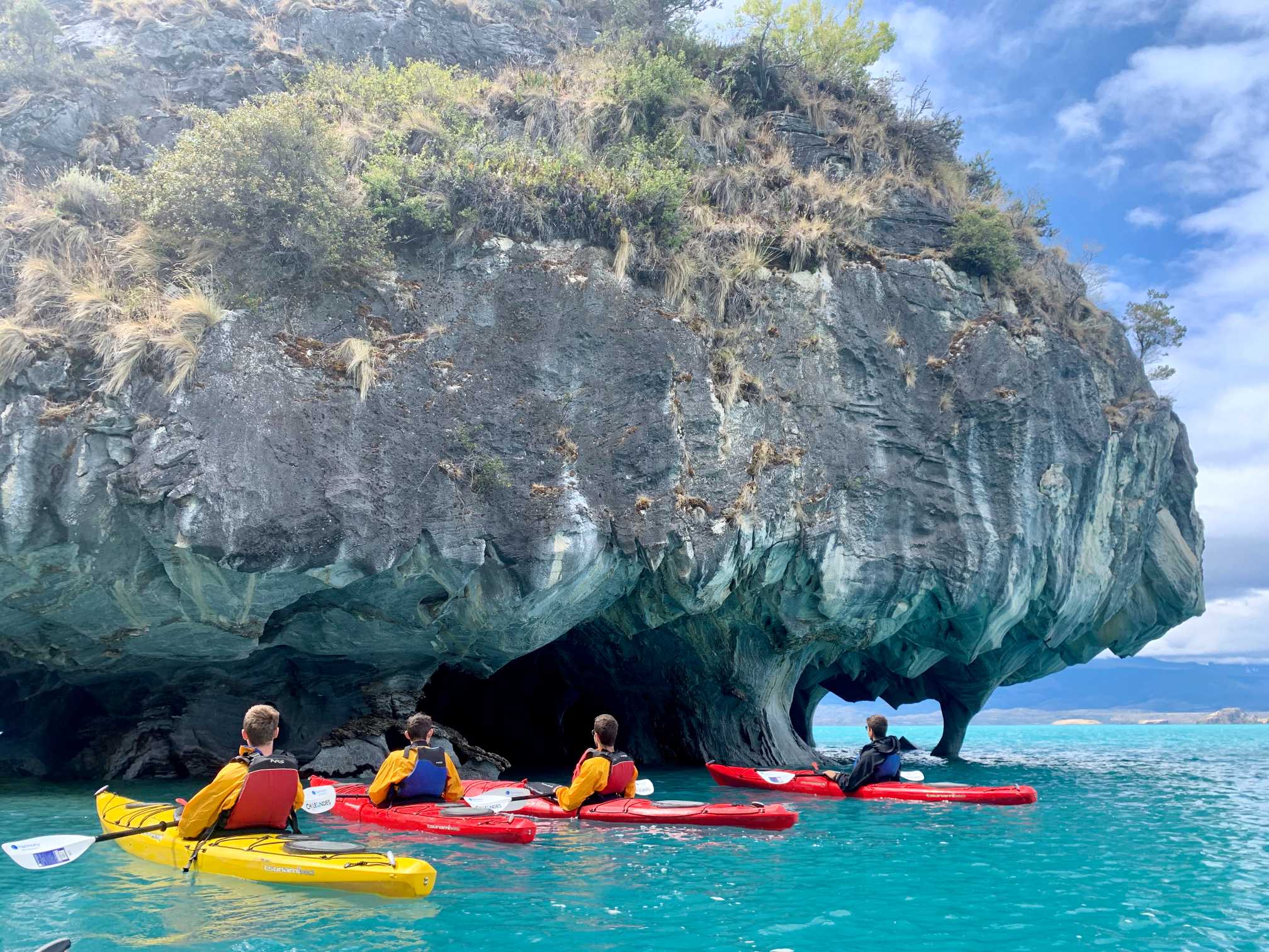 Marble Caves cayaking